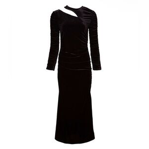 Ivy City Co. Romance Me Dress in Black Velvet NWT